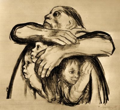 Seed Fruits Should Not Be Ground by Käthe Kollwitz